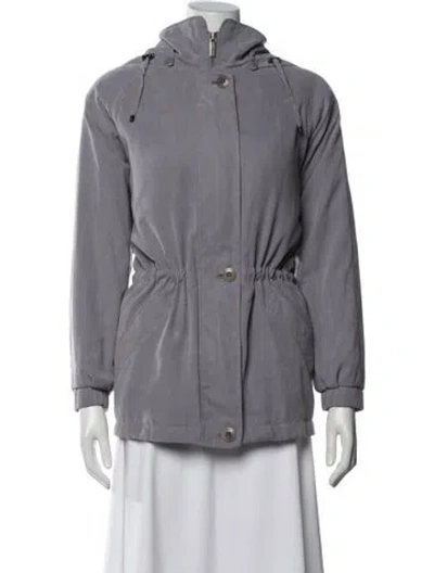 Pre-owned London Fog Nylon Jacket In Grey