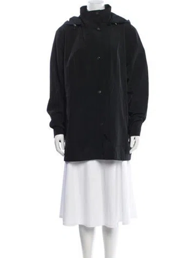 Pre-owned London Fog Parka In Black