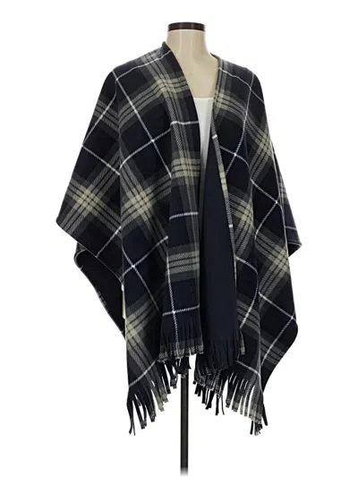 Pre-owned London Fog Poncho In Gray