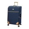 London Fog Queensbury 28" Softside Luggage In Blue