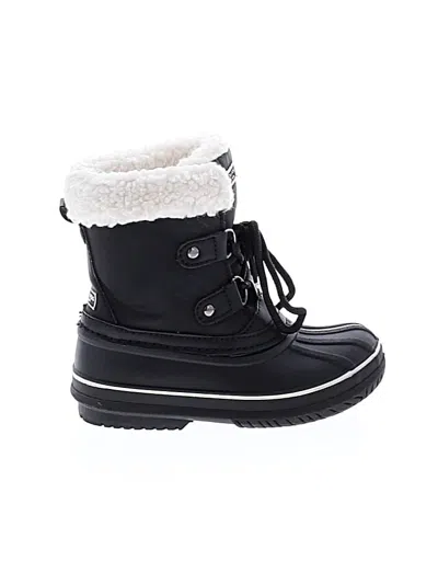 Pre-owned London Fog Kids' Rain Boots In Black