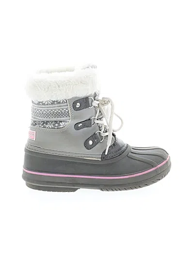 Pre-owned London Fog Kids' Rain Boots In Gray