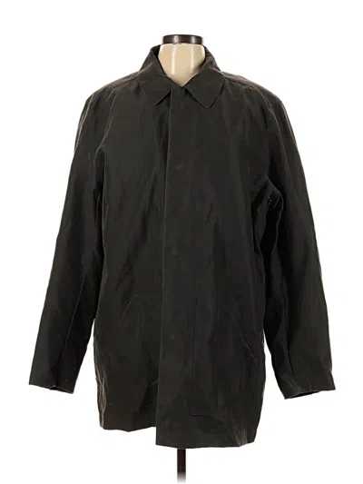 Pre-owned London Fog Raincoat In Black