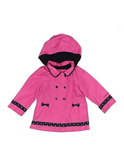 Pre-owned London Fog Kids' Raincoat In Pink