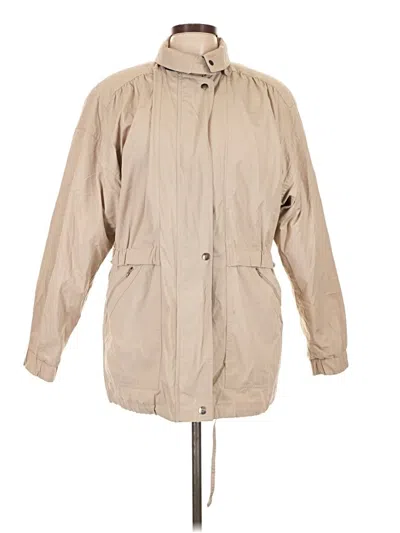 Pre-owned London Fog Raincoat In Tan