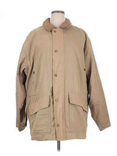 Pre-owned London Fog Raincoat In Tan