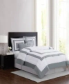 London Fog Raynes Comforter Sets In Gray