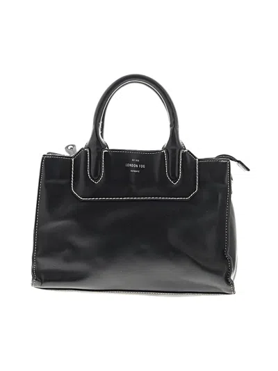 Pre-owned London Fog Satchel In Black