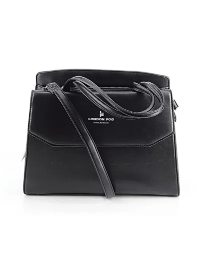 Pre-owned London Fog Satchel In Black