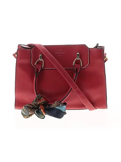 Pre-owned London Fog Satchel In Red
