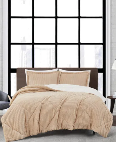London Fog Signature Corduroy 3-pc. Comforter Set, King
