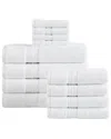 London Fog Signature Solid 12pc Towel Set