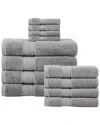 London Fog Signature Solid 12pc Towel Set