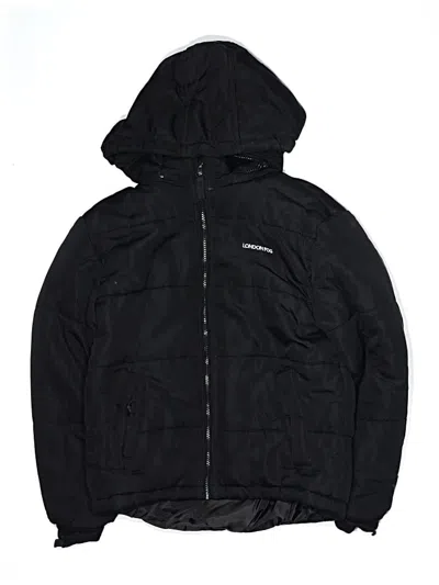 Pre-owned London Fog Kids' Snow Jacket In Black