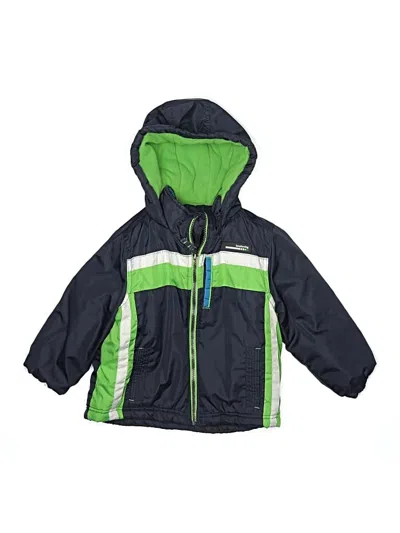 Pre-owned London Fog Kids' Snow Jacket In Blue