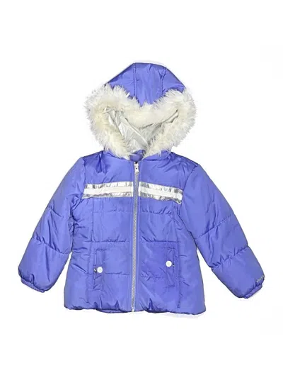 Pre-owned London Fog Kids' Snow Jacket In Blue
