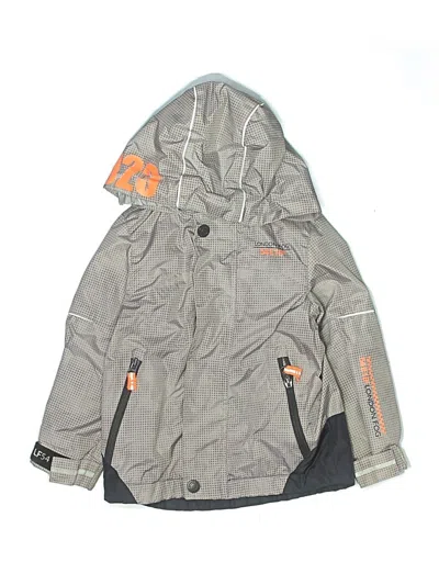 Pre-owned London Fog Kids' Snow Jacket In Gray