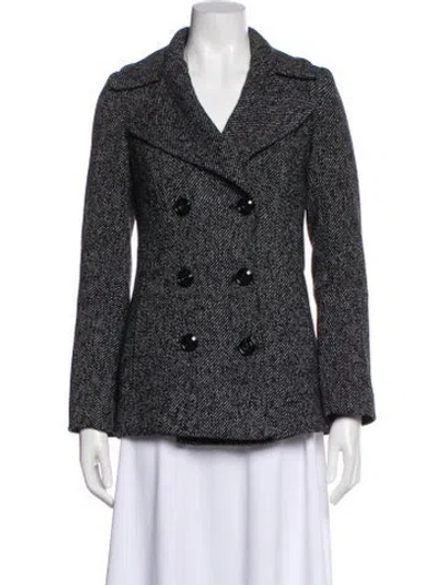 Pre-owned London Fog Striped Coat In Multi
