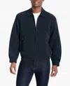 London Fog Auburn Light Weight Zip Front Golf Jacket In Navy In Blue