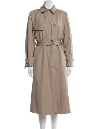 Pre-owned London Fog Trench Coat In Brown