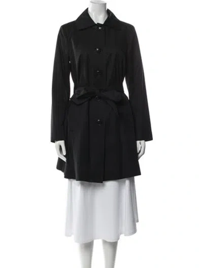 Pre-owned London Fog Trench Coat In Gray