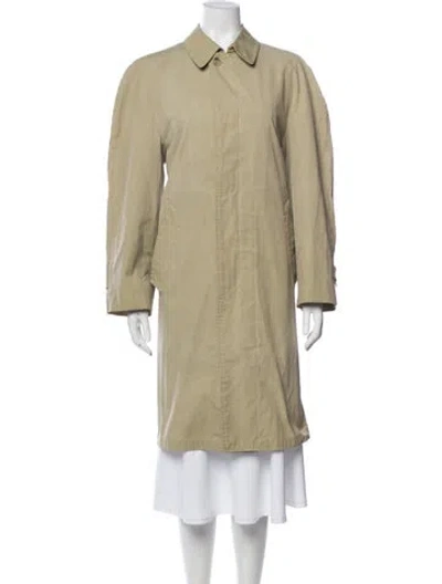 Pre-owned London Fog Trench Coat In Neutral