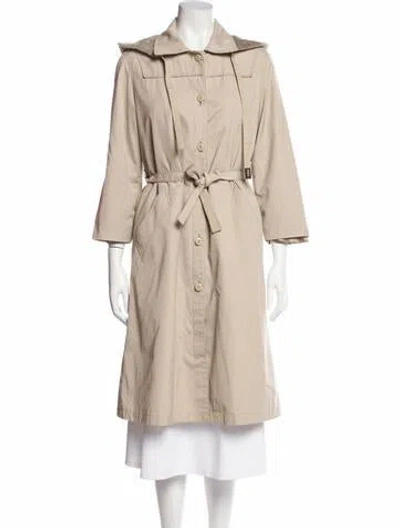 Pre-owned London Fog Trench Coat In Neutral