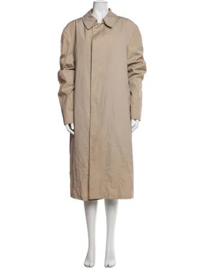 Pre-owned London Fog Trench Coat In Neutral