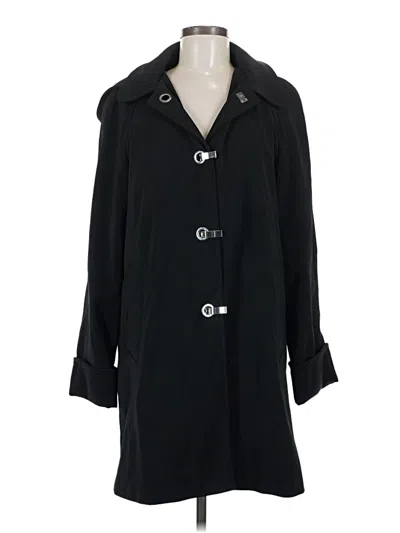 Pre-owned London Fog Trenchcoat In Black
