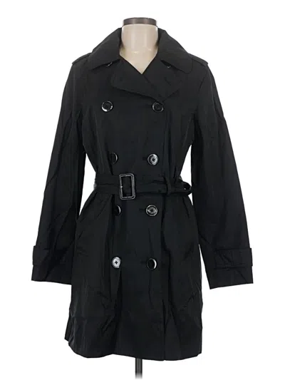 Pre-owned London Fog Trenchcoat In Black