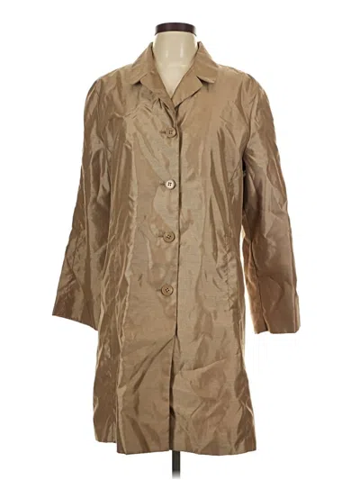 Pre-owned London Fog Trenchcoat In Gold