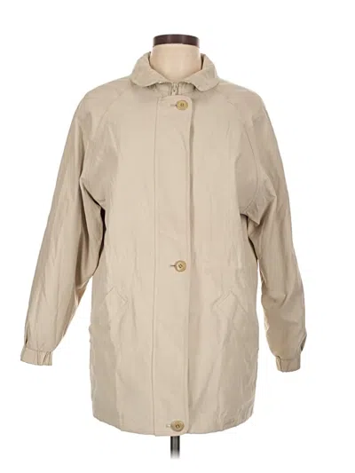 Pre-owned London Fog Trenchcoat In Tan