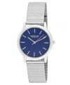 London Fog Unisex Elton Silver Alloy Expansion Watch, 32mm In Silver
