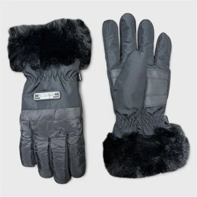 London Fog Winter Gloves In Black