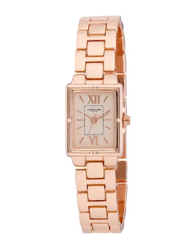 London Fog Women's Abbey Watch In Gold