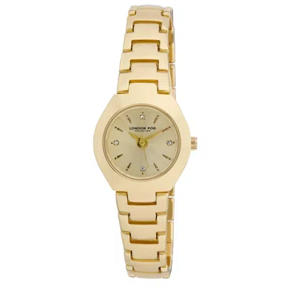 Pre-owned London Fog Women's Jermyn 24mm Bracelet Watch (lf023) In Gold