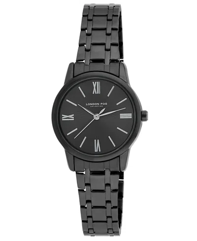 London Fog Women's Quartz Waverly Black Alloy Watch 32mm