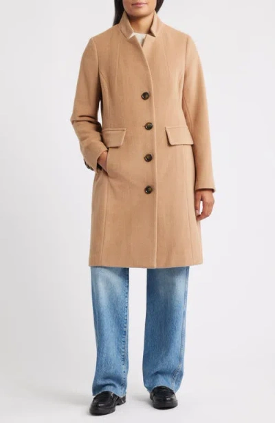 London Fog Wool Blend Coat In Brown