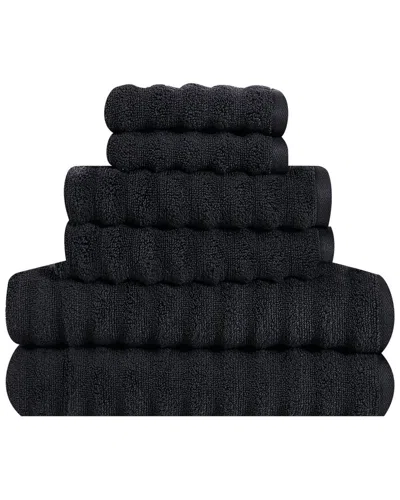 London Fog Zero Twist 6pc Towel Set