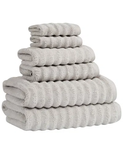 London Fog Zero Twist 6pc Towel Set