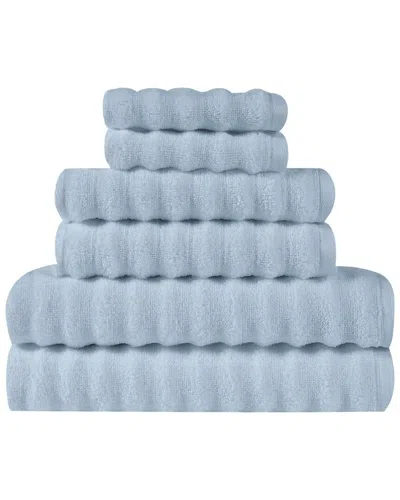 London Fog Zero Twist 6pc Towel Set