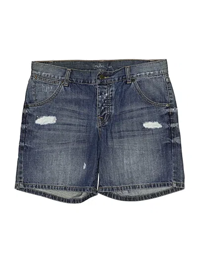 Pre-owned London Jean Denim Shorts In Blue