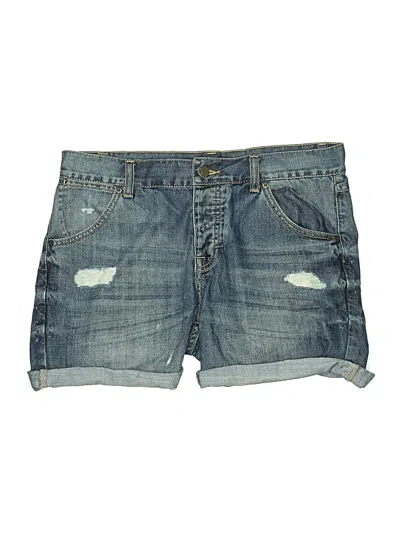Pre-owned London Jean Denim Shorts In Blue