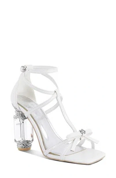 LONDON RAG LONDON RAG AFFLUENCE CRYSTAL T-STRAP SANDAL