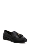 London Rag Alibi Tassel Loafer In Animal Print