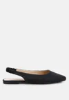 London Rag Amirah Slingback Ballet Flats In Black