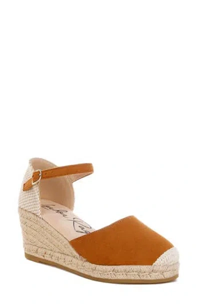 London Rag Anglong Espadrille Wedge Sandal In Neutral