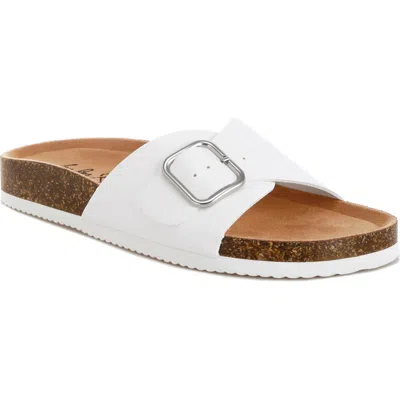 London Rag Aranda Buckle Slide Sandal In Multi