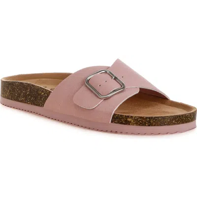 London Rag Aranda Buckle Slide Sandal In Multi
