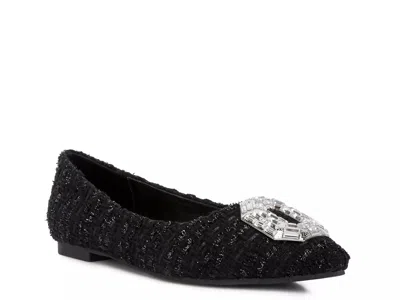 London Rag Aria Flat In Black